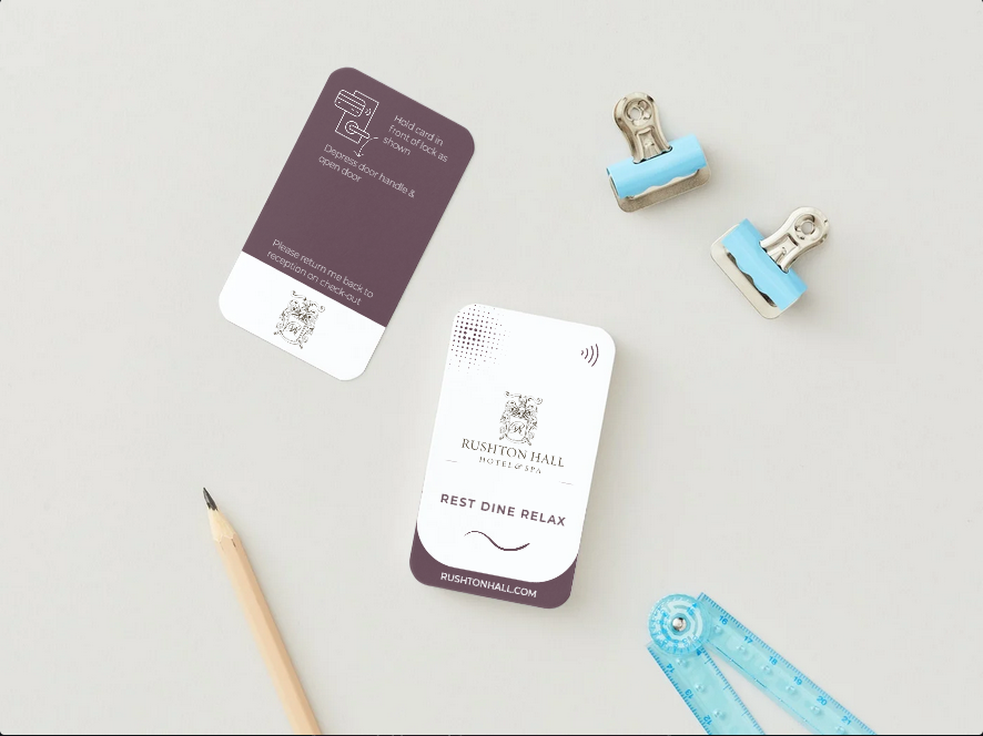 Room Key Card Mockup